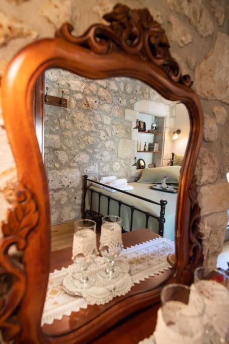 La Casa Di Bella A Tradional Stone House With Barbecue Villa Karia  ภายนอก รูปภาพ