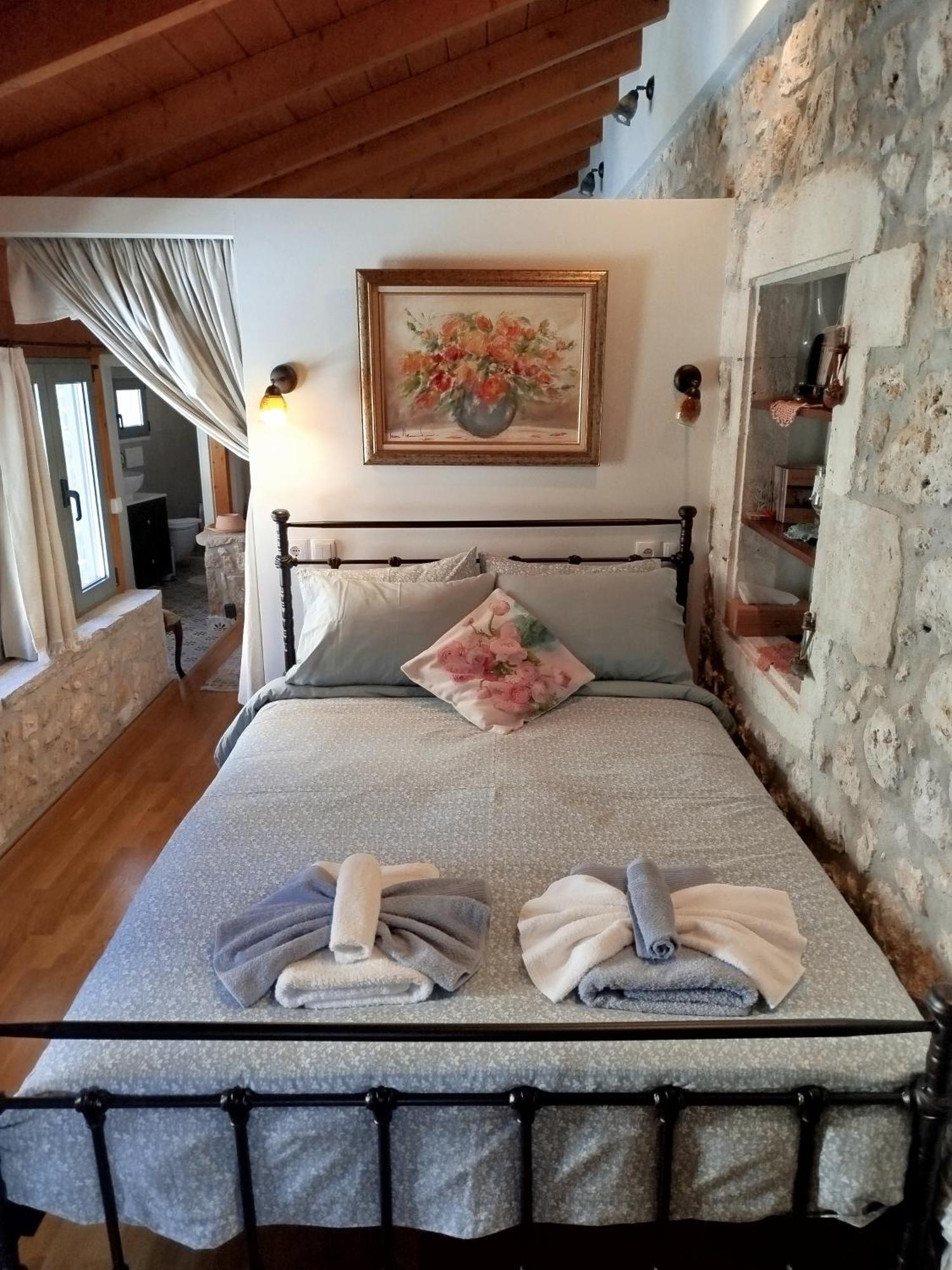 La Casa Di Bella A Tradional Stone House With Barbecue Villa Karia  ภายนอก รูปภาพ